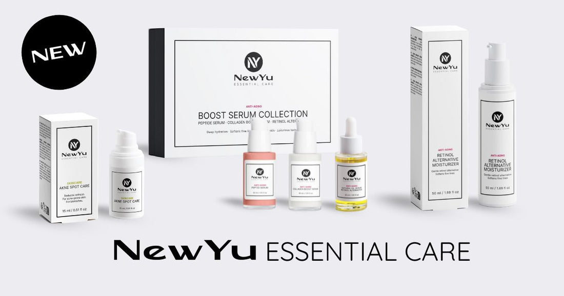 NewYu Essential Care – vegane Premium Skincare aus Europa für alle Hauttypen
