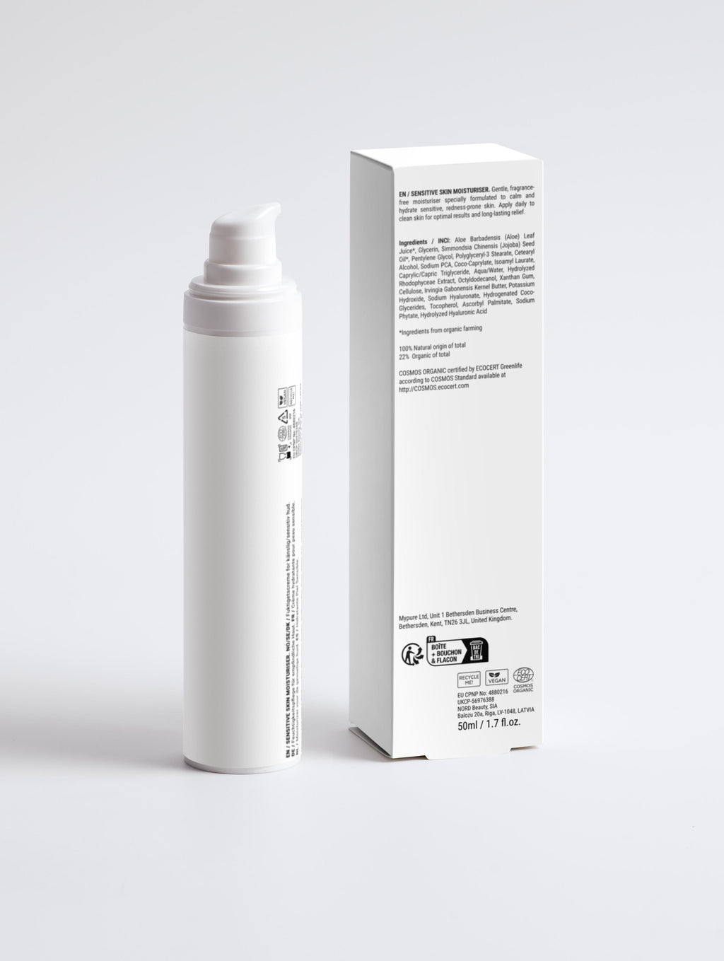 Sensitive Moisturizing Cream – Parfümfreie Feuchtigkeitscreme für empfindliche Haut | NewYu