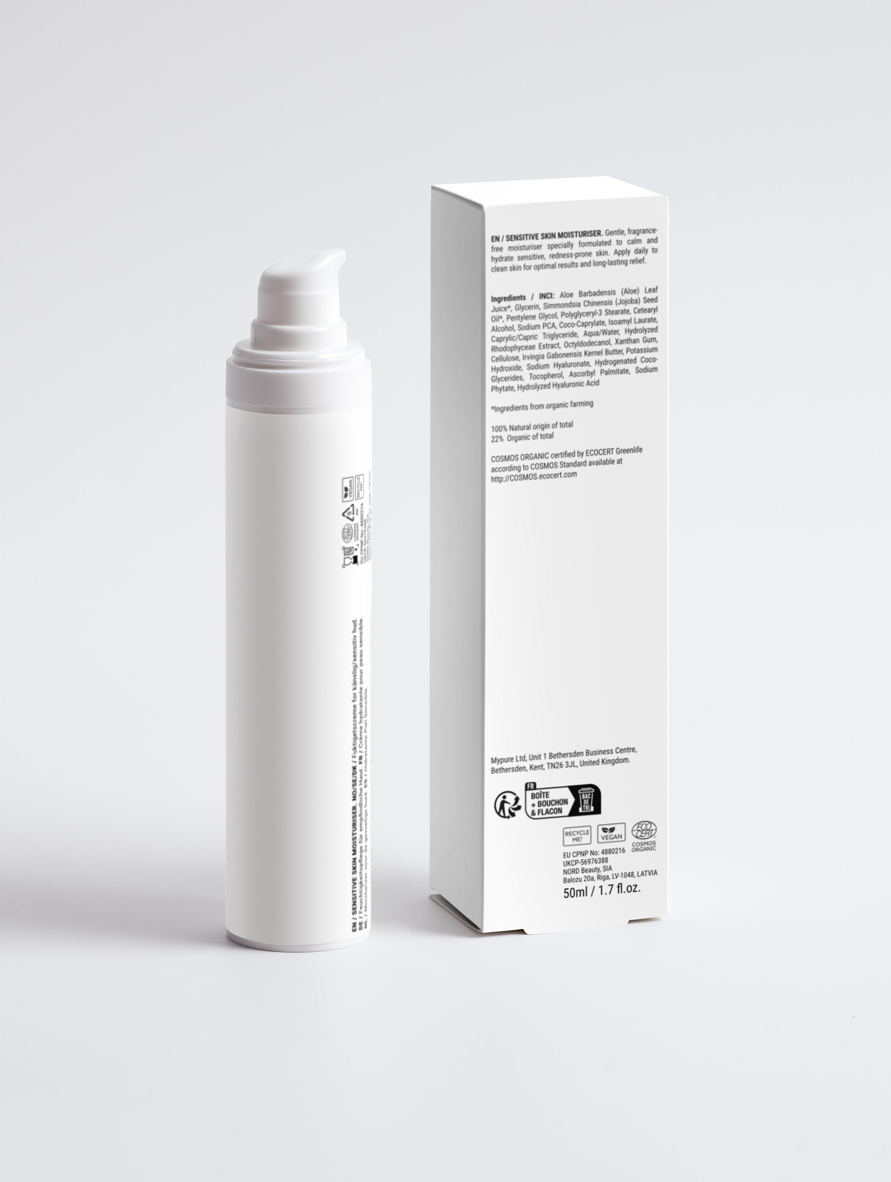 Sensitive Moisturizing Cream – Parfümfreie Feuchtigkeitscreme für empfindliche Haut | NewYu