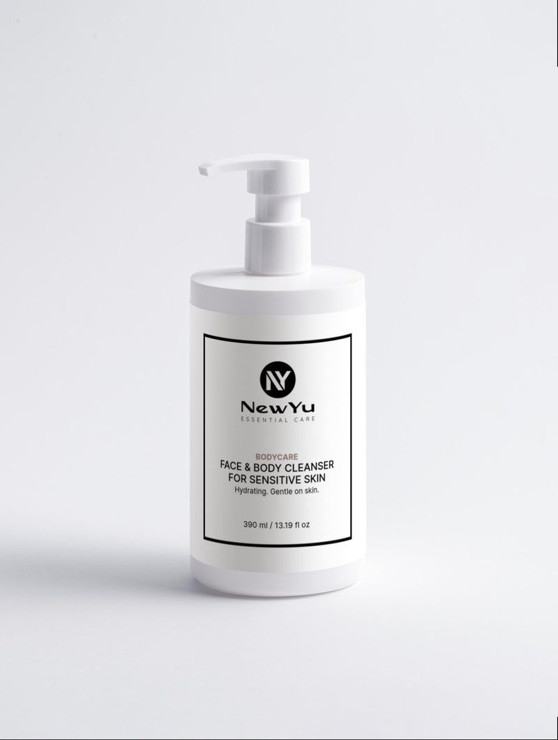 Sensitive Face & Body Cleanser – NewYu