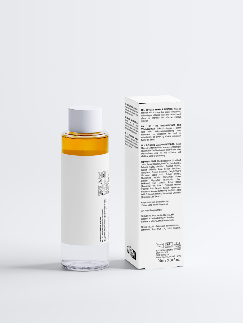 Bi-Phasic Makeup Remover – Parfümfreier 2-Phasen Make-up-Entferner | NewYu