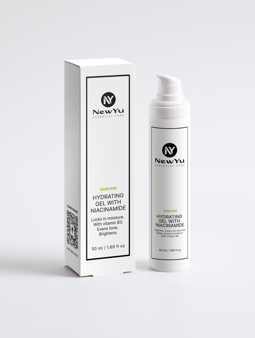 Niacinamide 5% Moisture Gel – Ausgleichendes Feuchtigkeitsgel für glattere, strahlende Haut | NewYu