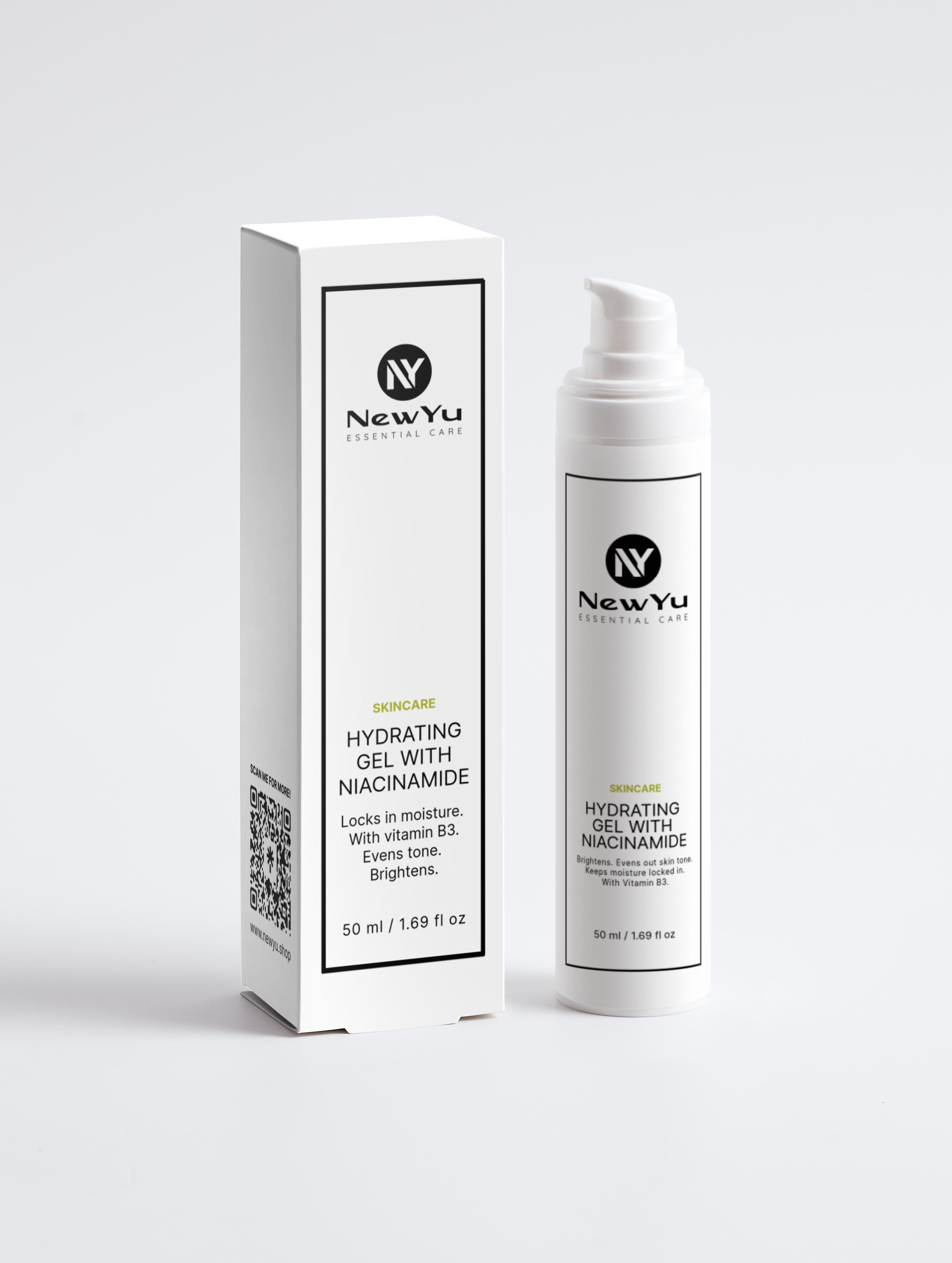 Niacinamide 5% Moisture Gel – Ausgleichendes Feuchtigkeitsgel für glattere, strahlende Haut | NewYu