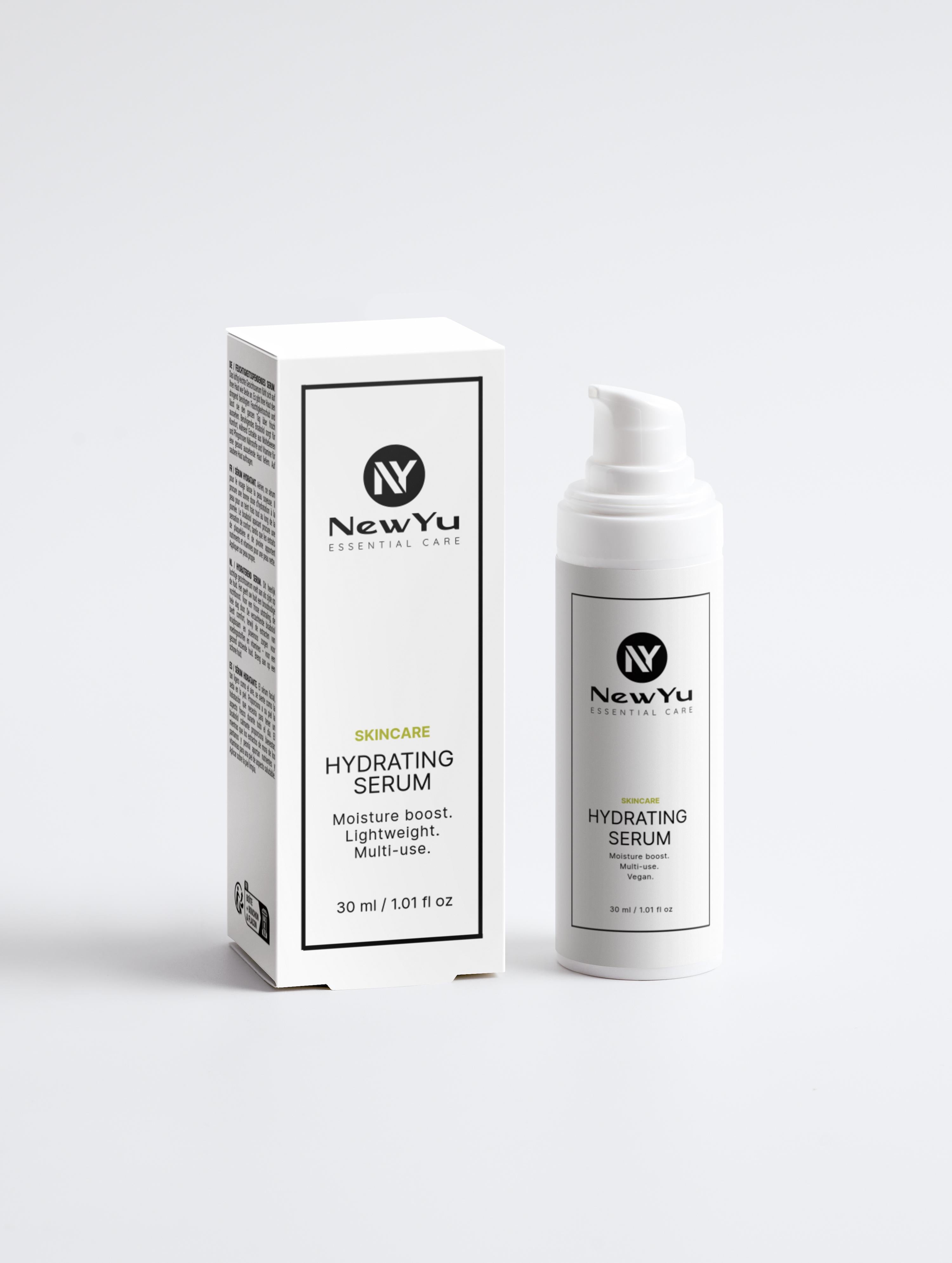 Hydrating Silk Serum – Leichtes, feuchtigkeitsspendendes Serum für glatte, frische Haut | NewYu