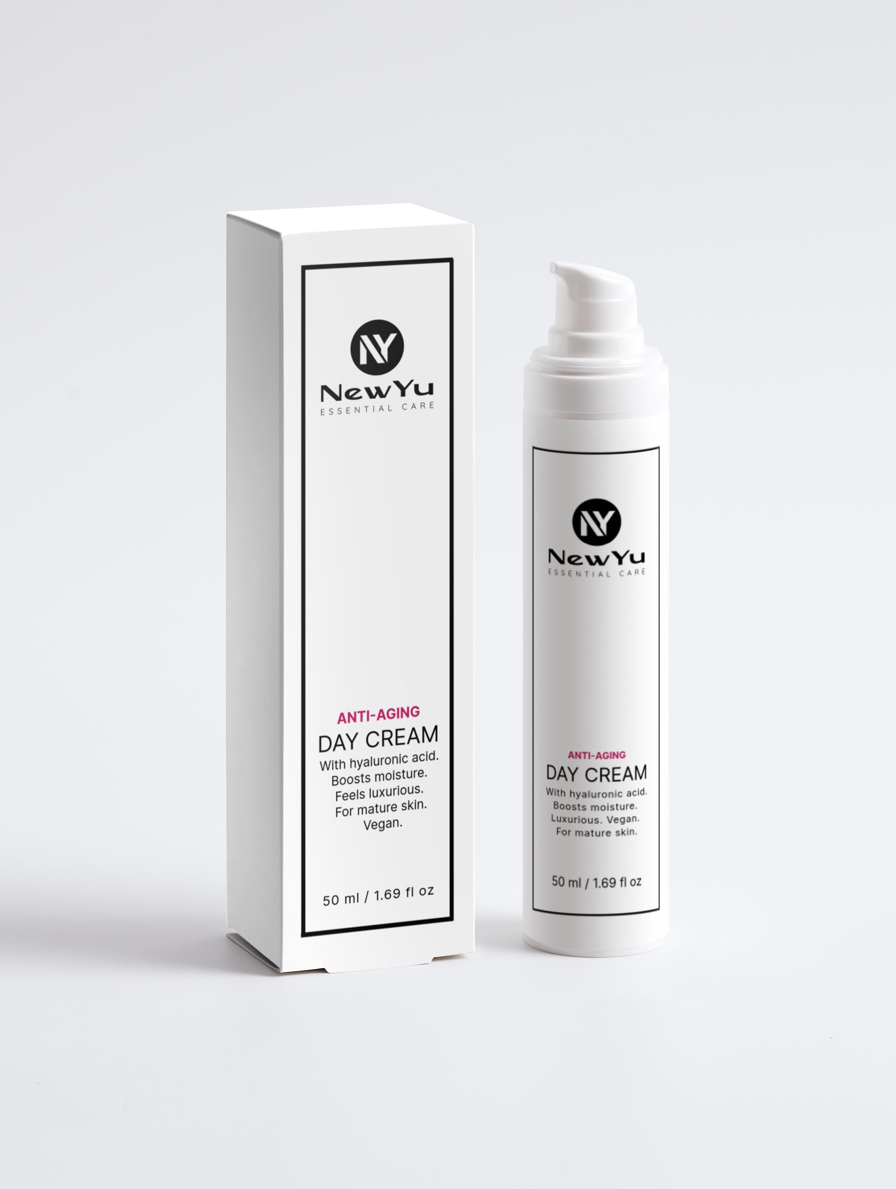 Anti-Age Face Day Cream – Glättende & Straffende Pflege | NewYu