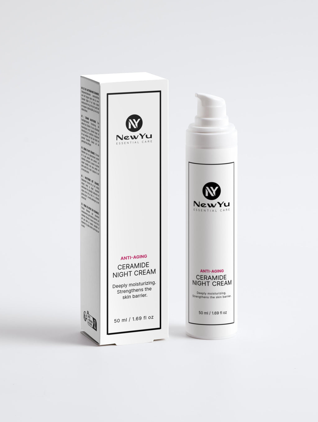 Ceramide Hydrating Night Cream – Regenerierende Barrierepflege | NewYu