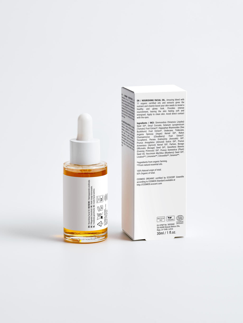 Nourishing Facial Oil – Pflegendes Bio-Gesichtsöl für strahlende, weiche Haut | NewYu