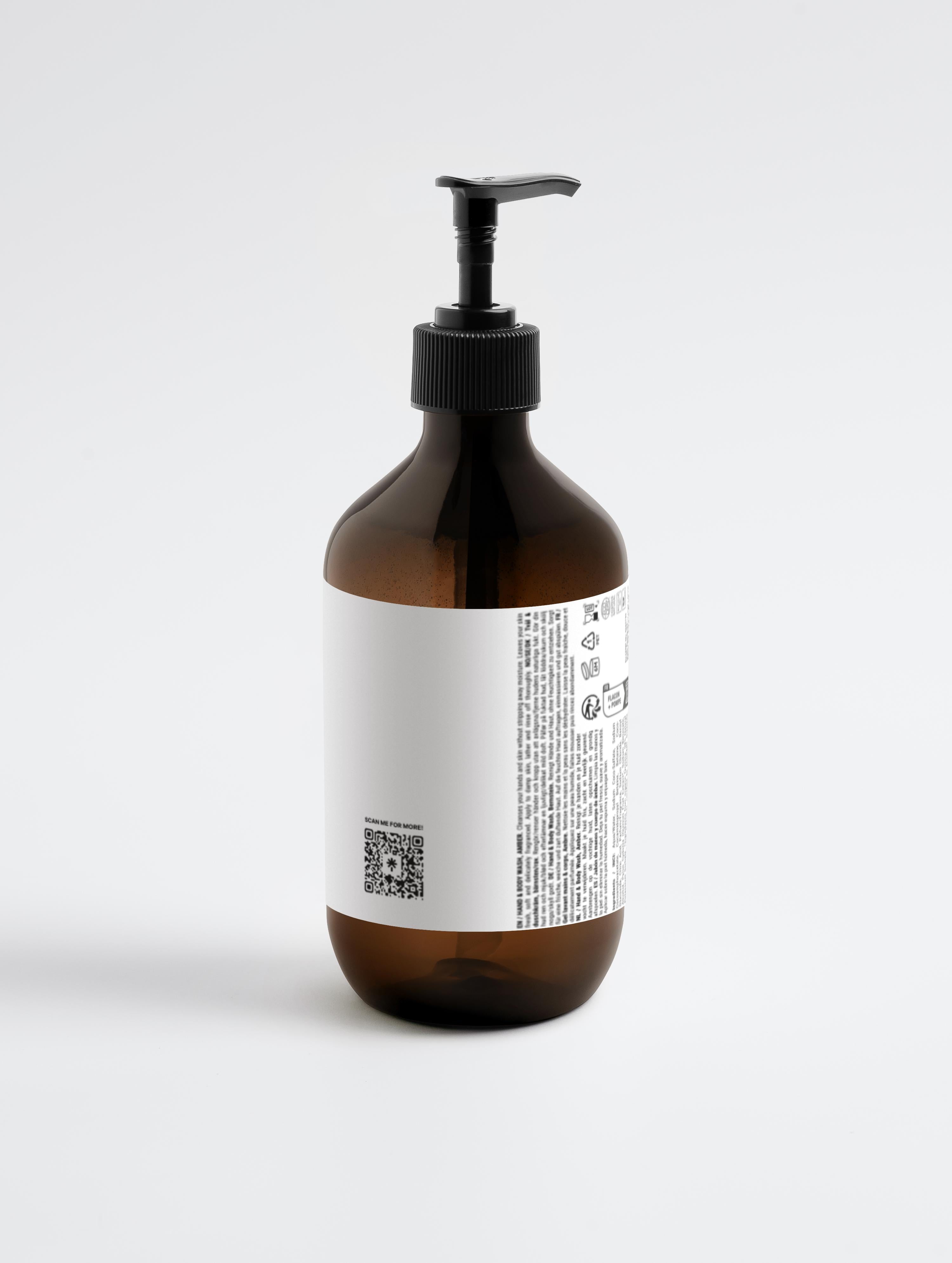 Hand & Body Wash – Patchouli & Amber Vanilla | NewYu