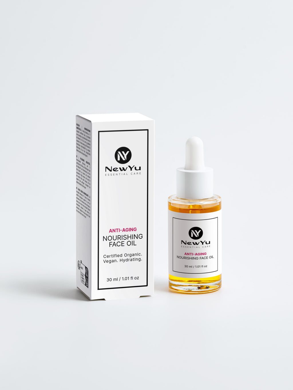 Nourishing Facial Oil – Pflegendes Bio-Gesichtsöl für strahlende, weiche Haut | NewYu