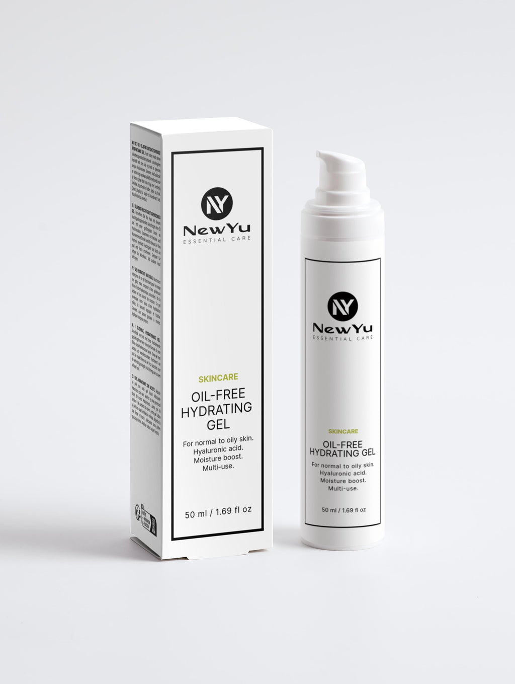 Oil-Free Hydration Gel – Leichtes, ölfreies Feuchtigkeitsgel für frische, pralle Haut | NewYu