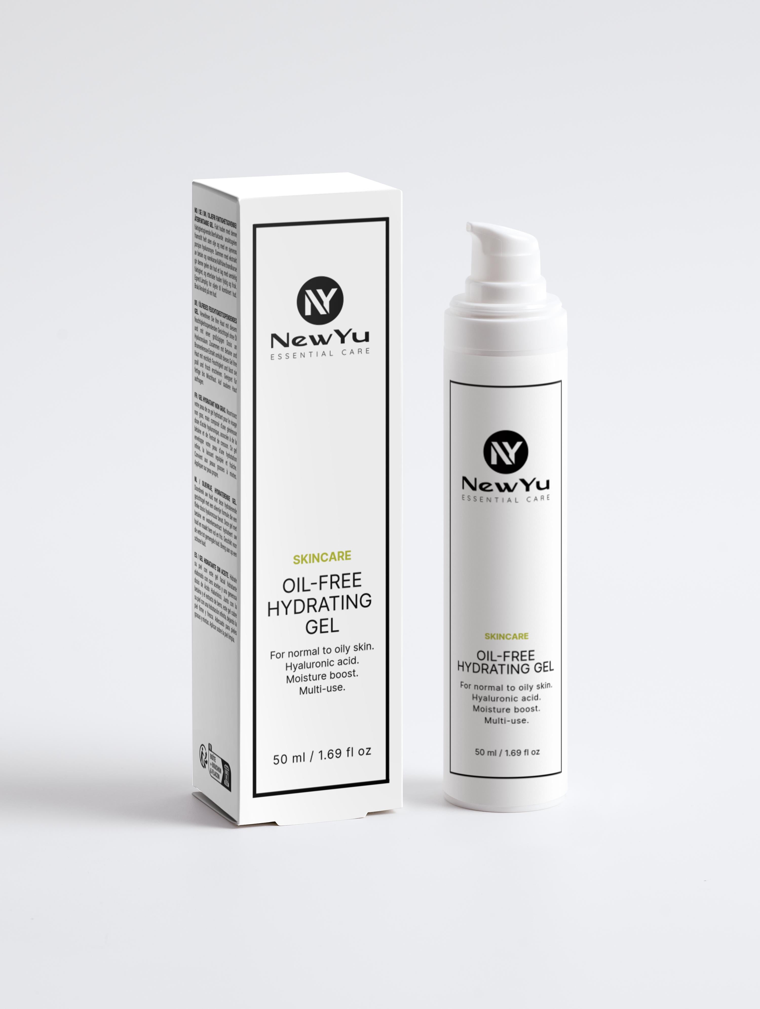 Oil-Free Hydration Gel – Leichtes, ölfreies Feuchtigkeitsgel für frische, pralle Haut | NewYu