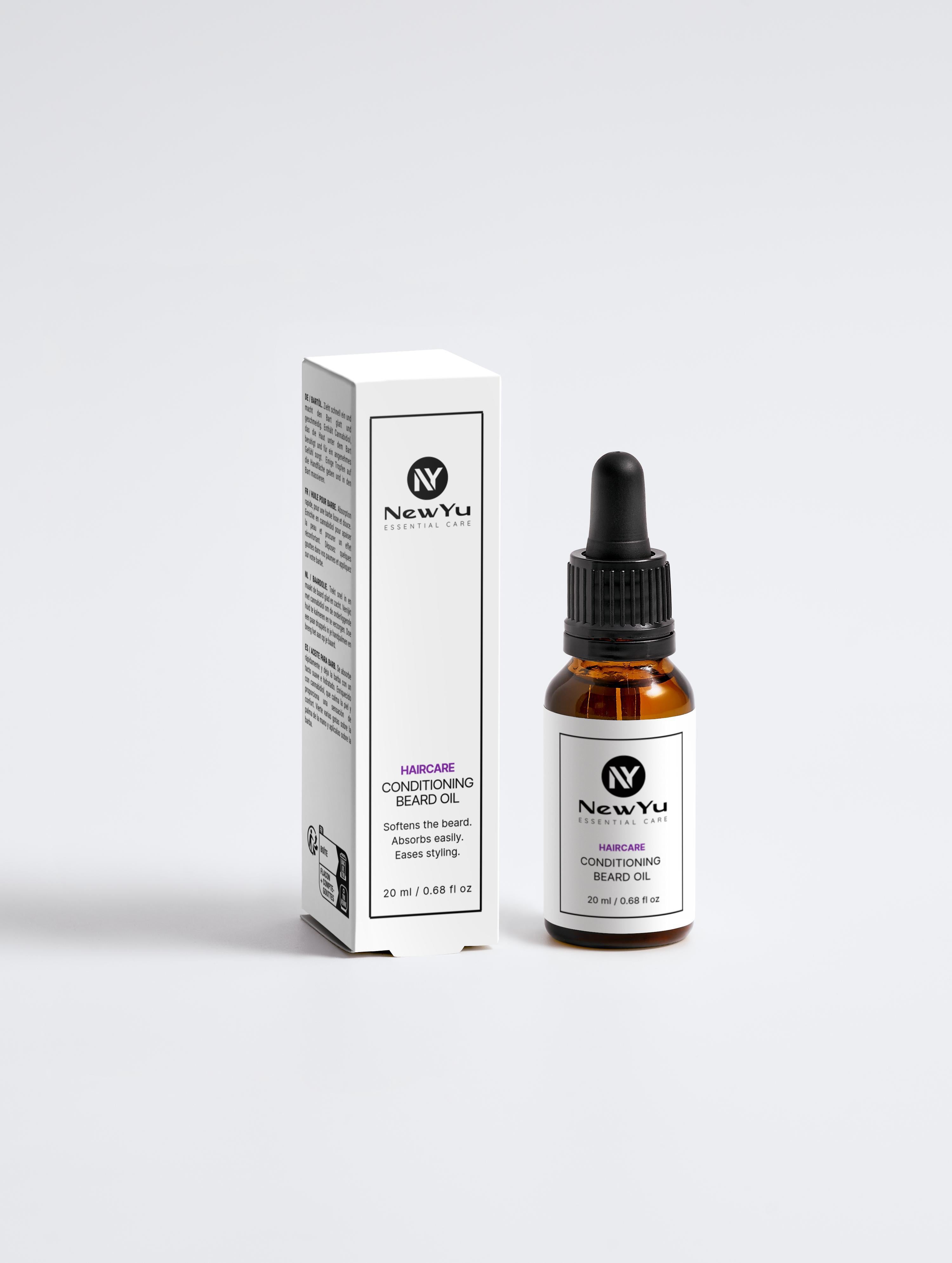 Softening Beard Oil – Erweichendes Bartöl für gepflegten, geschmeidigen Bart | NewYu