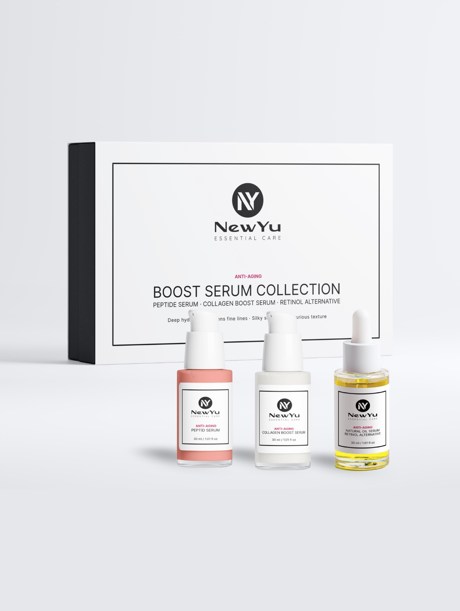 Boost Serum Collection Box – Premium Serum-Set | NewYu