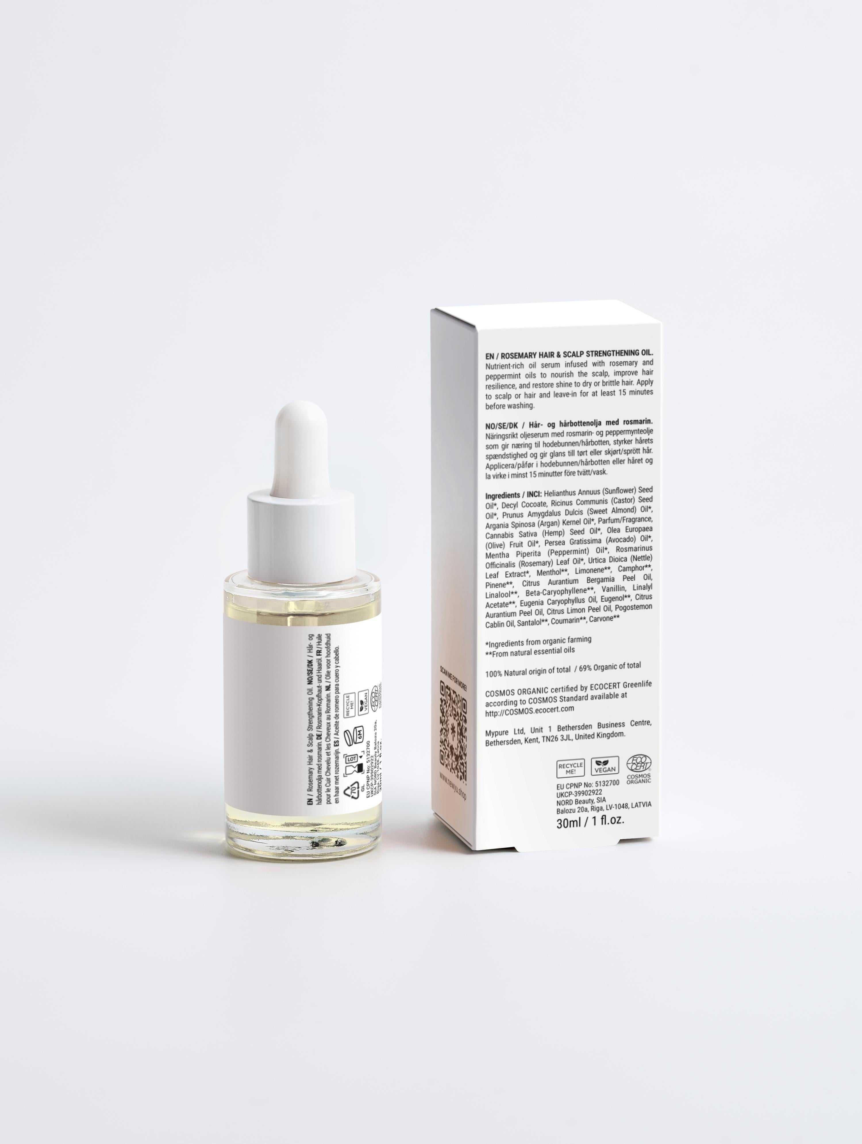 Rosemary Hair & Scalp Strengthening Oil – Pflege & Widerstandskraft | NewYu