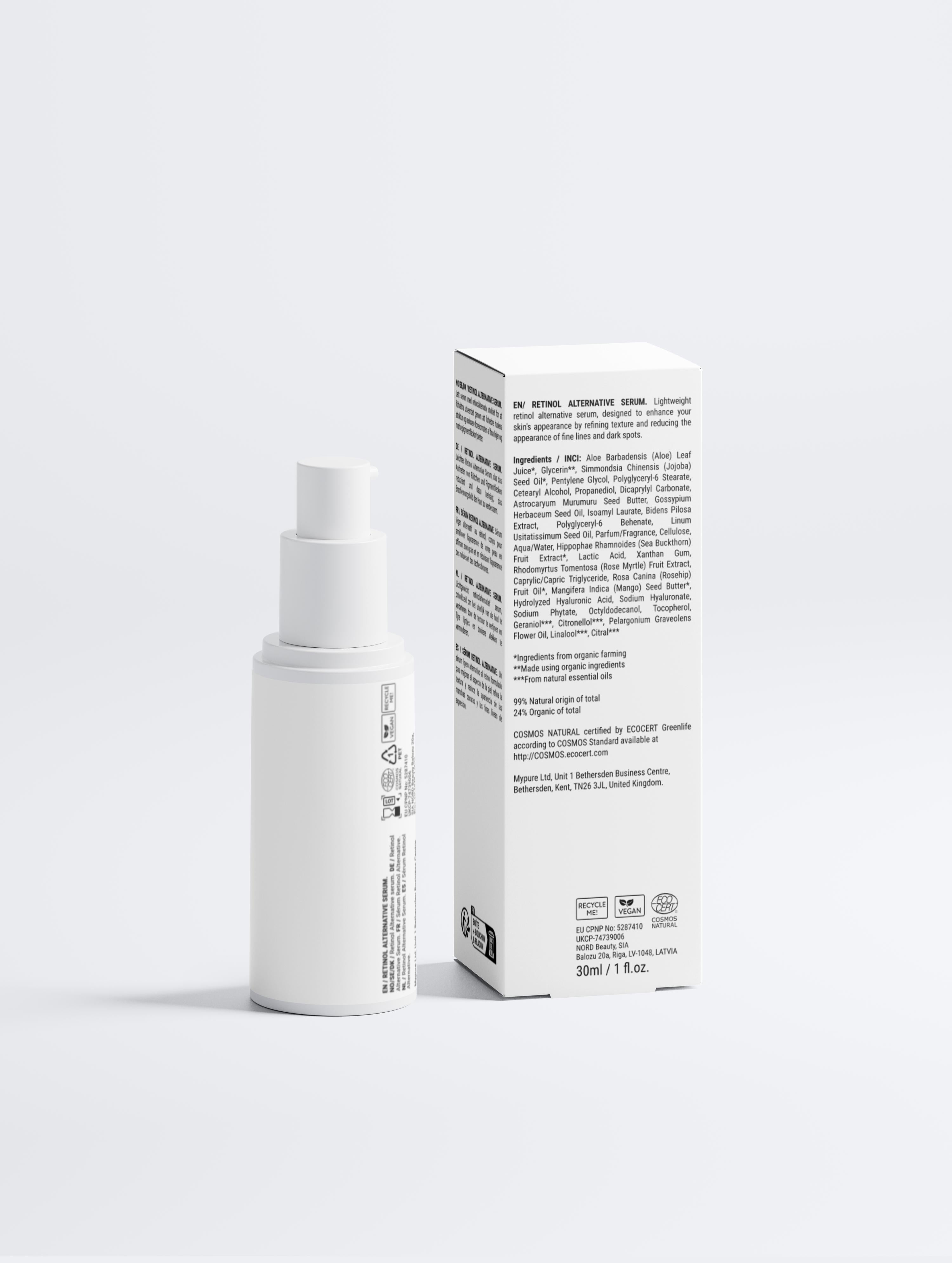 Natural Retinol Alternative Serum – Sanftes Anti-Age Serum mit Bidens Pilosa | NewYu