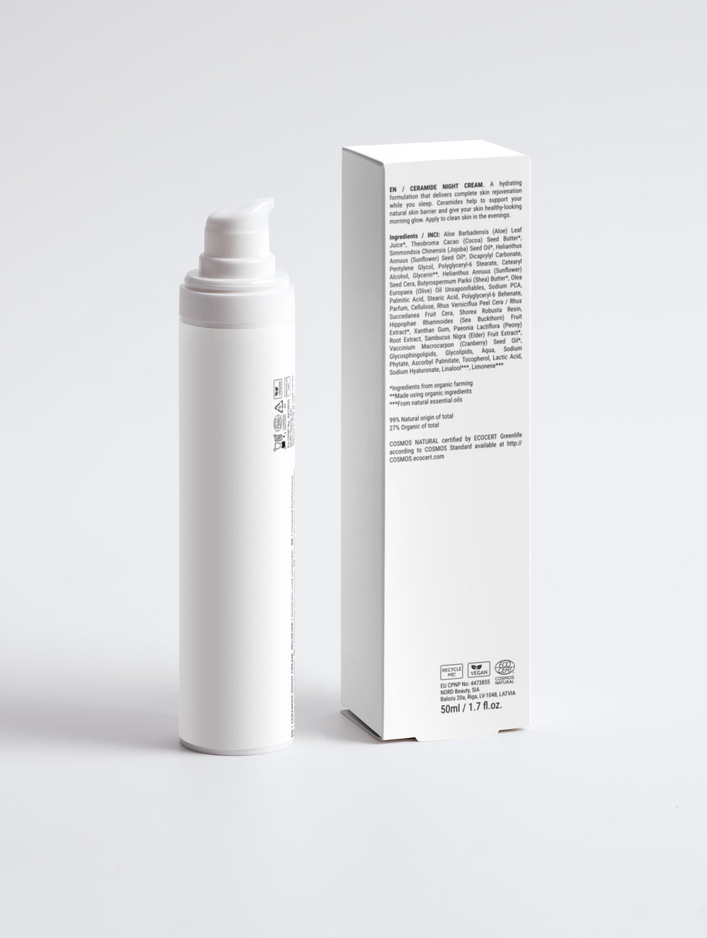 Ceramide Hydrating Night Cream – Regenerierende Barrierepflege | NewYu